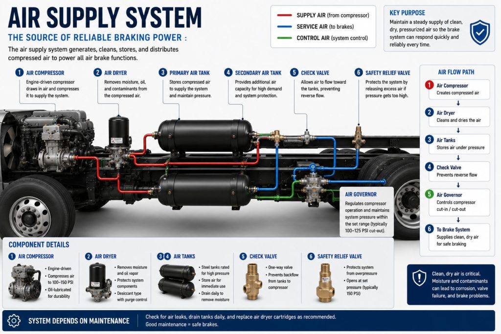 Air Brake Systems Explained - Truck Equipment Atlas