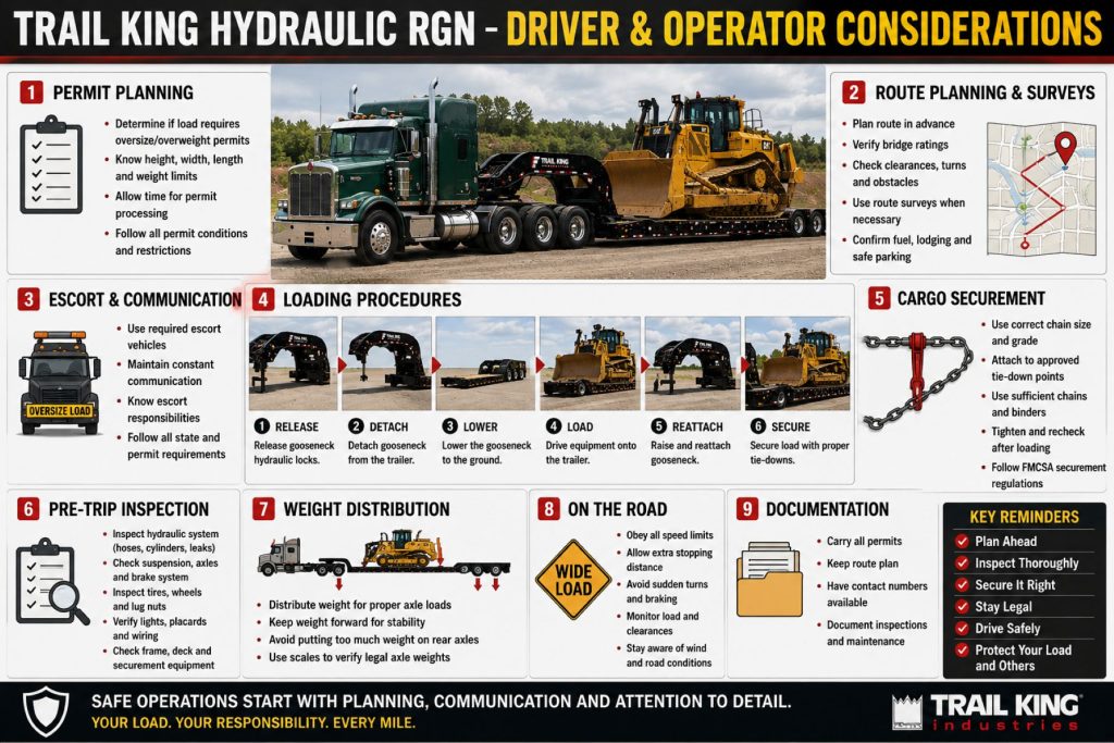 Extendable Vs Rgn Trail R Trail King Hydraulic RGN - Truck Equipment Atlas