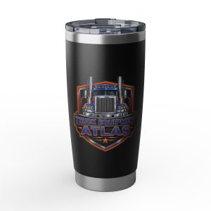 Truck Equipment Atlas 20oz Insulated Travel Tumbler
