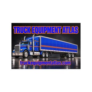 Truck Equipment Atlas Truck & Trailer Matte Poster