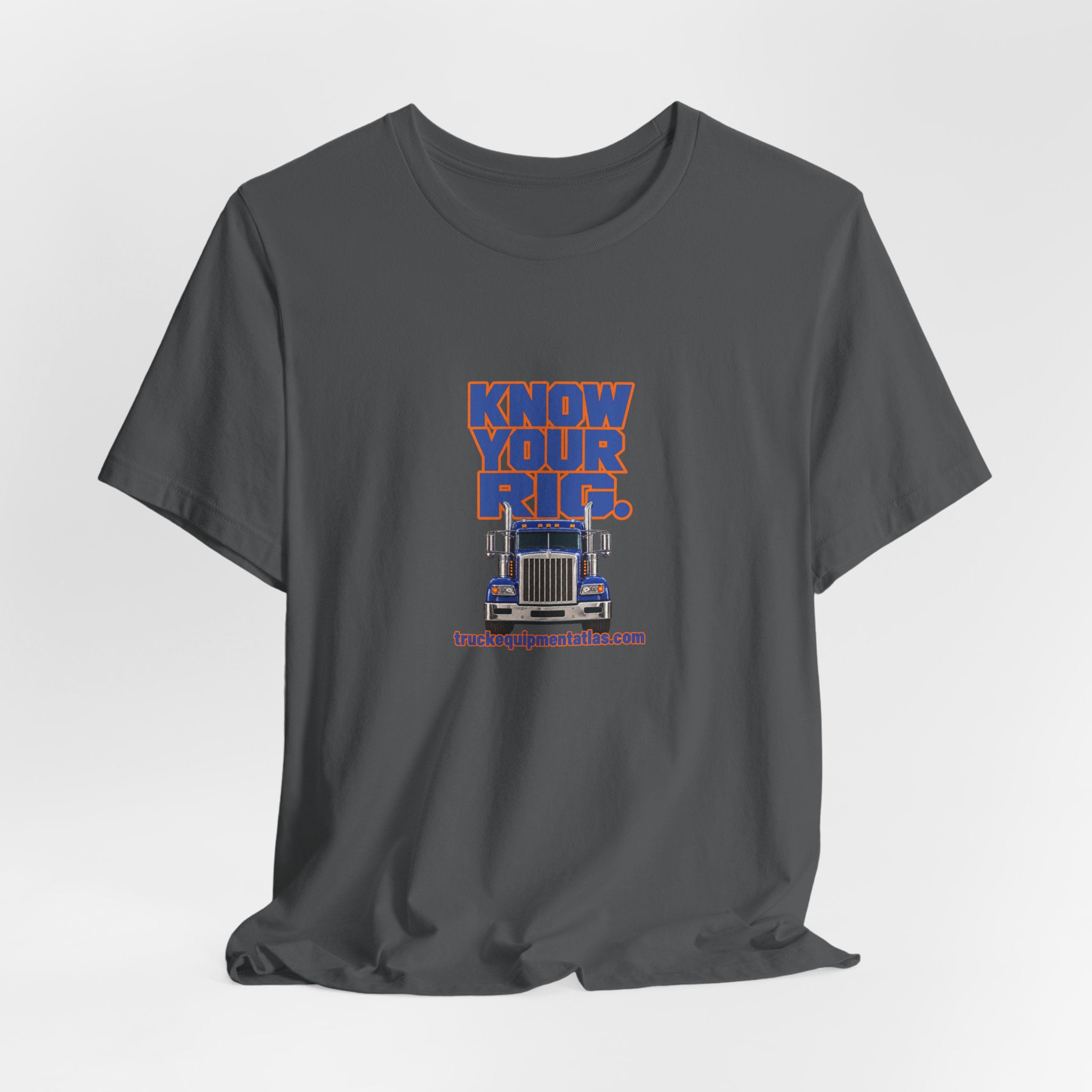 Know Your Rig. — Truck Equipment Atlas T-Shirt - Image 8