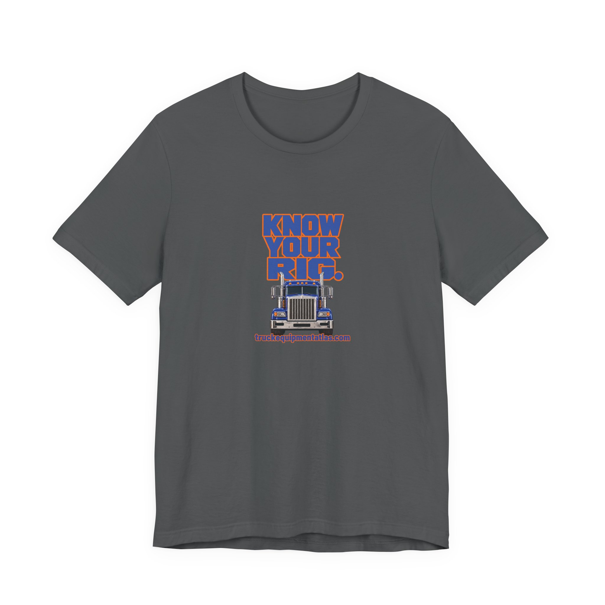 Know Your Rig. — Truck Equipment Atlas T-Shirt - Image 5
