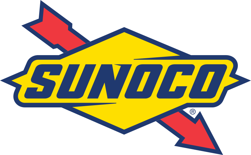 Official Sunoco fuel-brand logo at Scotty’s in Cove, Arkansas
